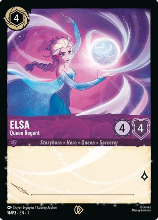 Elsa - Queen Regent (16) - Disney Lorcana Promo Cards