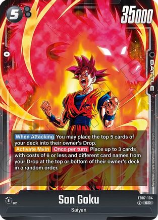 Son Goku - FB07-104 (FB07-104) - Wish For Shenron Holofoil