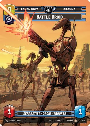 Battle Droid // Clone Trooper (T01 // T03) - Organized Play Promos