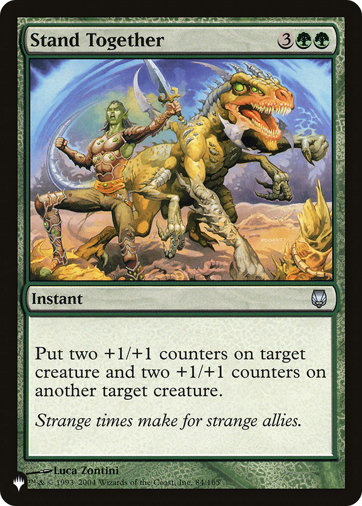 Stand Together (LIST-84/165) - The List