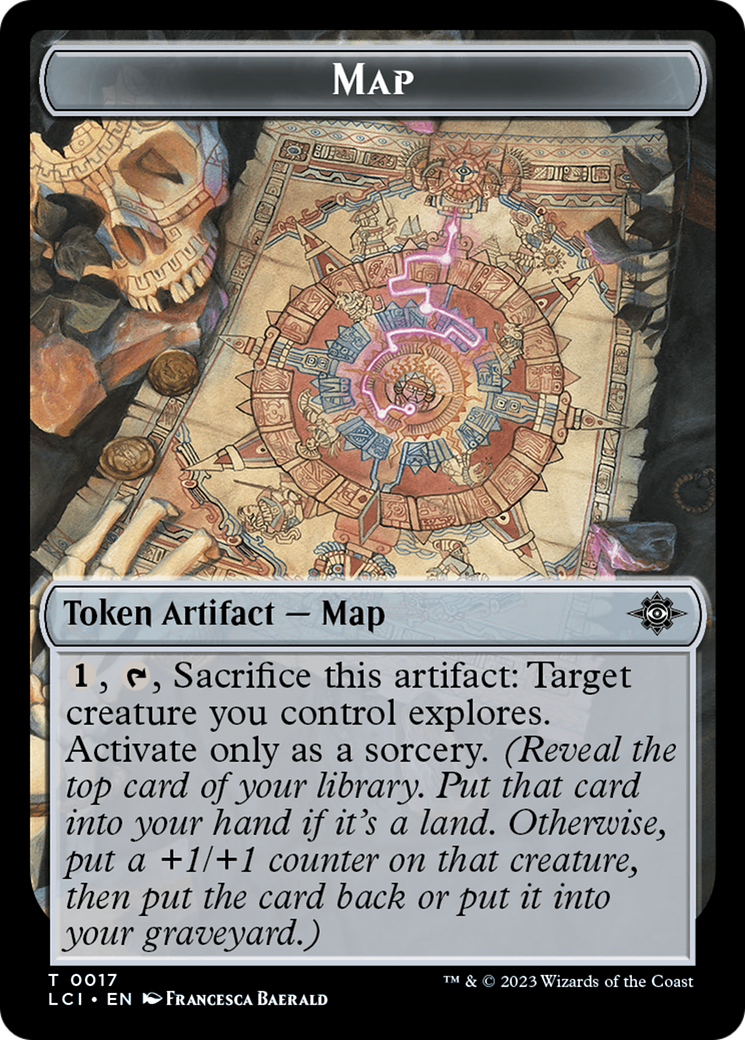 Map (TLCI-017) - The Lost Caverns of Ixalan Tokens
