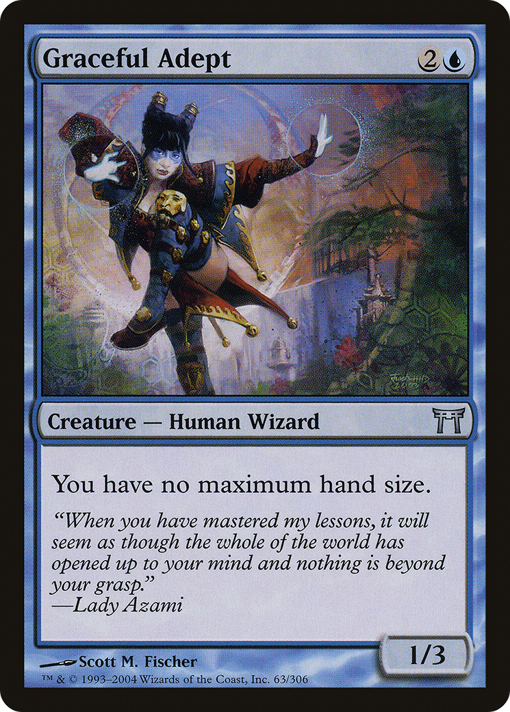Graceful Adept (CHK-063) - Champions of Kamigawa