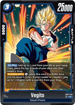 Vegito (FB07-040) - Wish For Shenron Holofoil