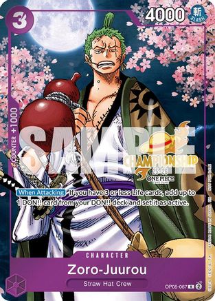 Zoro-Juurou (CS 25-26 Event Pack) [One Piece Promotion Cards]
