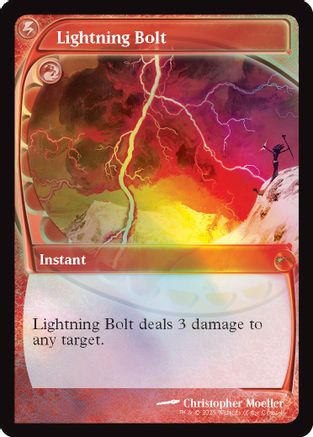 Lightning Bolt (Future Sight) (MFP-001) - Secret Lair Drop Series Foil