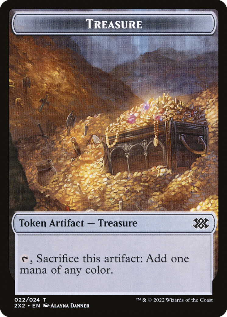 Treasure (T2X2-022) - Double Masters 2022 Tokens