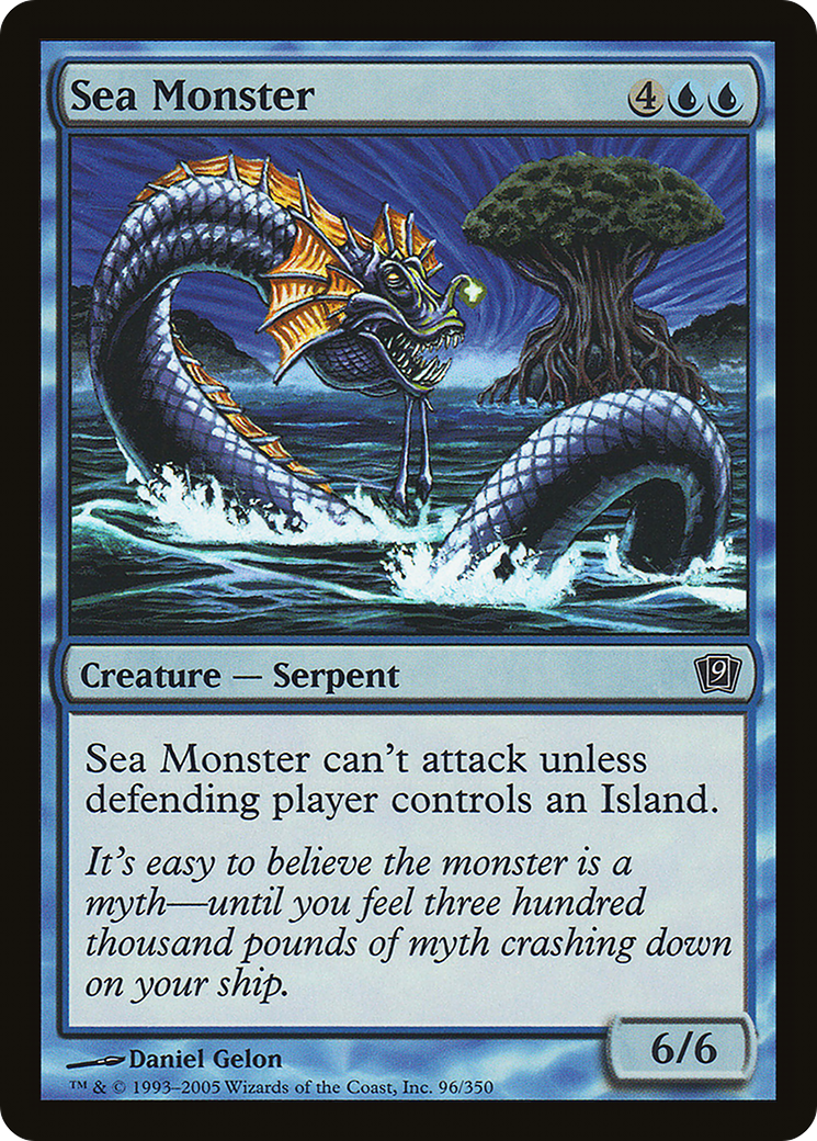 Sea Monster (9ED-) - 9th Edition Foil