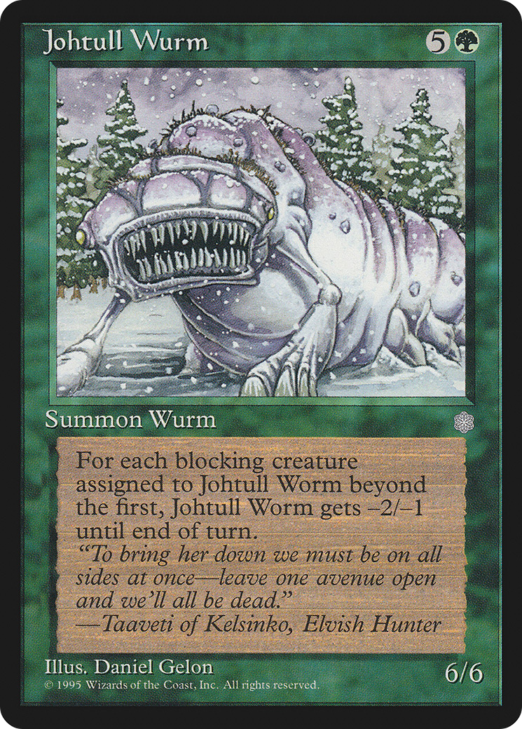 Johtull Wurm (ICE-) - Ice Age