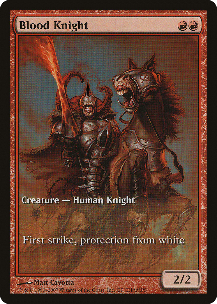 Blood Knight (CHAMPS-007) - Champs and States