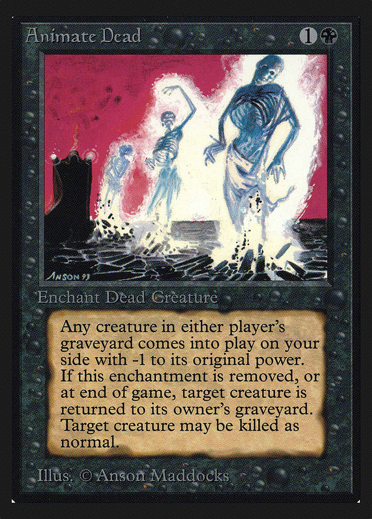 Animate Dead (IE) (IED-) - Intl. Collectors' Edition