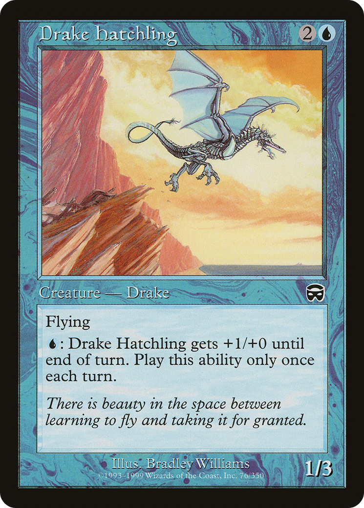 Drake Hatchling (MMQ-076) - Mercadian Masques