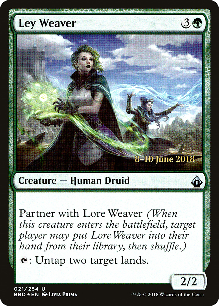 Ley Weaver (LARP-021) - Battlebond Promos Foil