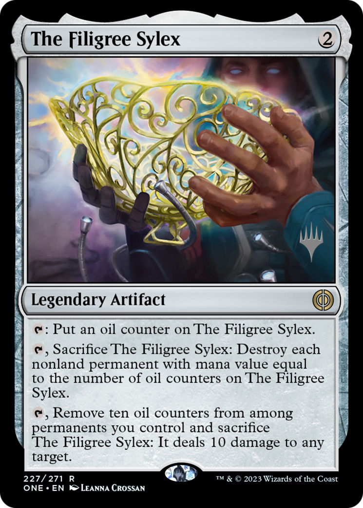 The Filigree Sylex (PPONE-227) - Phyrexia: All Will Be One Promos Foil