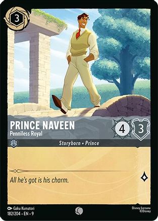 Prince Naveen - Penniless Royal (182/204) - Fabled