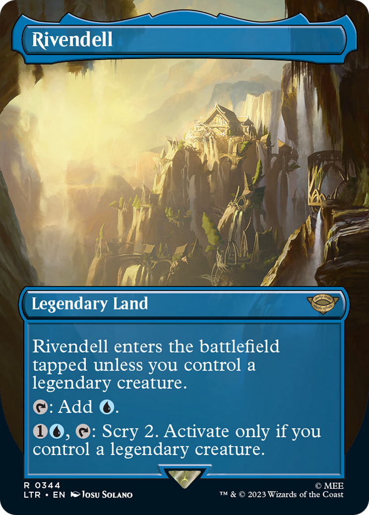 Rivendell (Borderless) (LTR-344) - The Lord of the Rings: Tales of Middle-earth (Borderless)