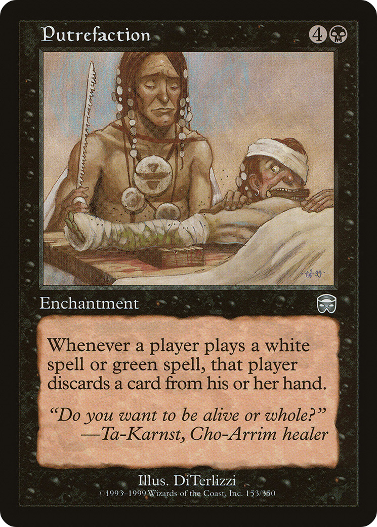 Putrefaction (MMQ-153) - Mercadian Masques Foil