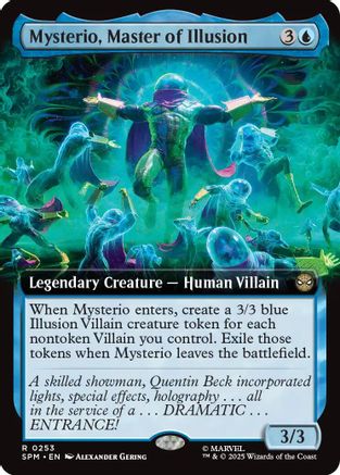 Mysterio, Master of Illusion (Extended Art) (SPM-253) - Marvel's Spider-Man