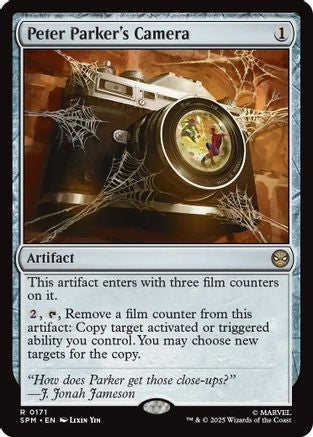 Peter Parker's Camera (SPM-171) - Marvel's Spider-Man Foil