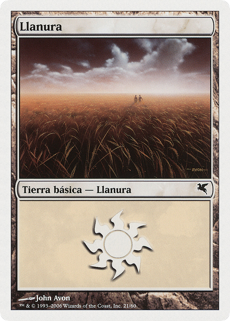 Plains (Spanish) - "Llanura" (G21) (PSAL-G21) - Salvat 2005