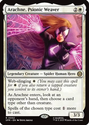 Arachne, Psionic Weaver (SPM-002) - Marvel's Spider-Man Foil