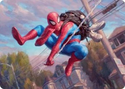 Spider-Man, Web-Slinger Art Card (AASPM-004) - Art Series: Marvel's Spider-Man
