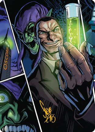 Norman Osborn Art Card (Gold-Stamped Signature) (AASPM-043) - Art Series: Marvel's Spider-Man