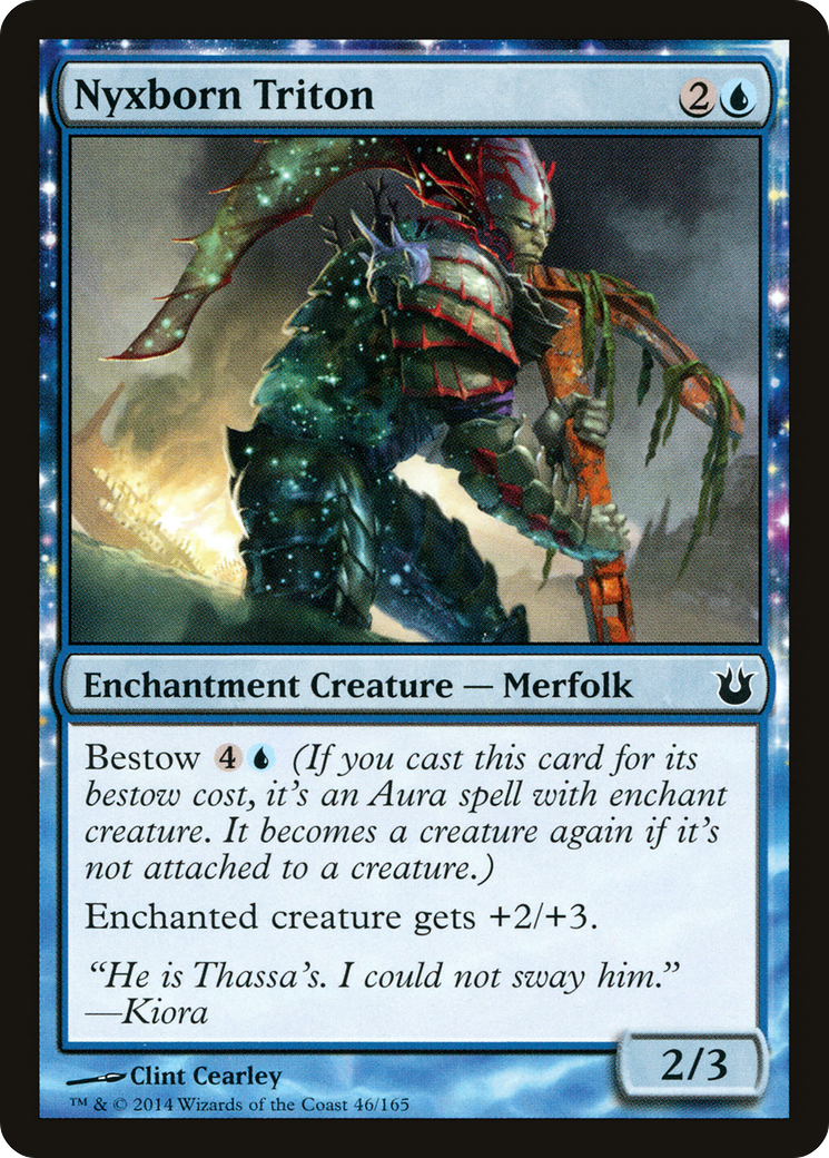 Nyxborn Triton (BNG-046) - Born of the Gods: (enchantment)