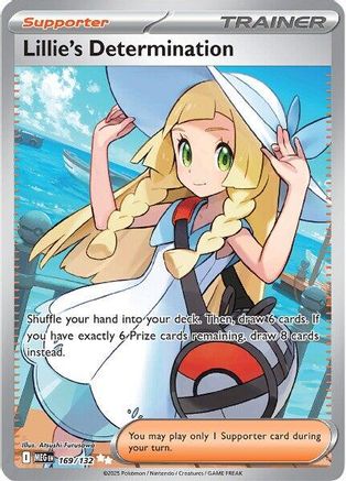 Lillie's Determination (169/132) [Mega Evolutions: Base Set]