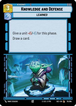 Knowledge and Defense (75/264) - Secrets of Power