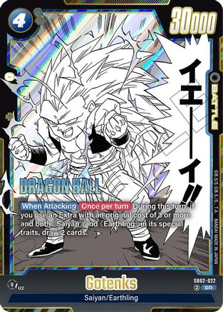 Gotenks - SB02-022 (SB02-022) - Manga Booster 02 Holofoil