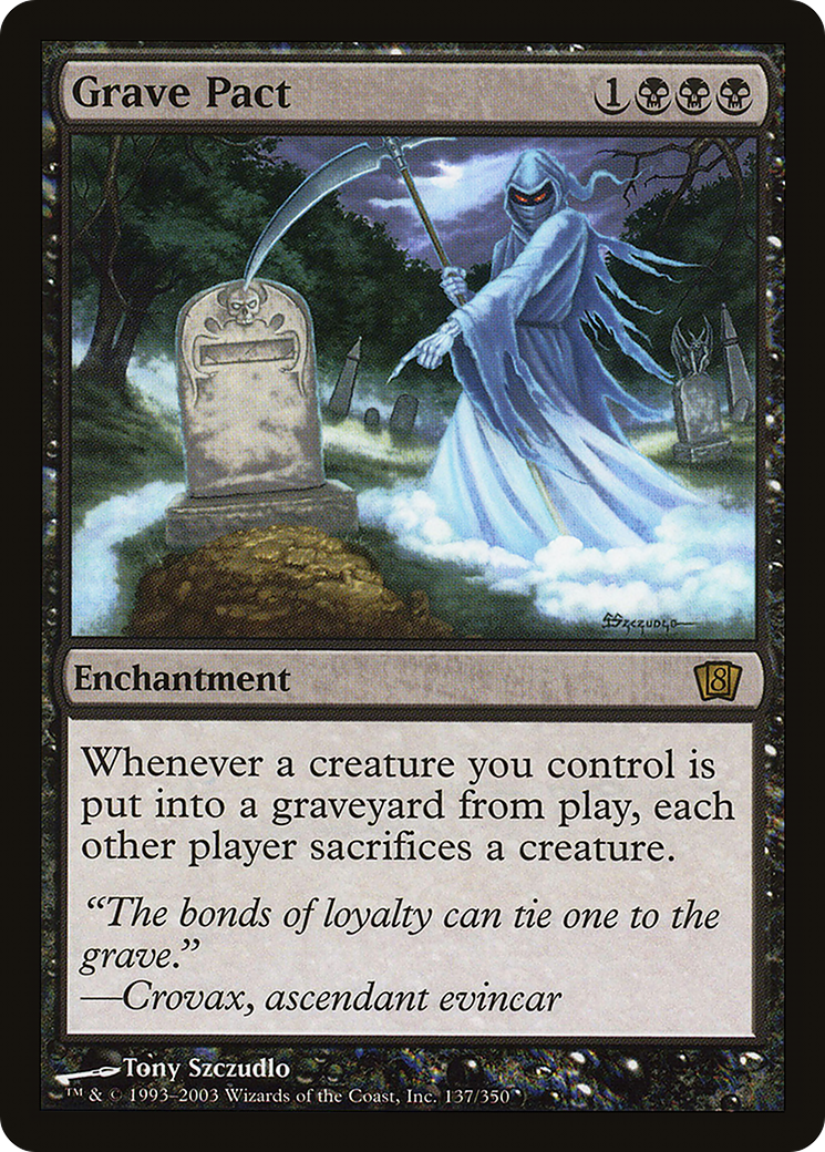 Grave Pact (8ED-137) - 8th Edition Foil