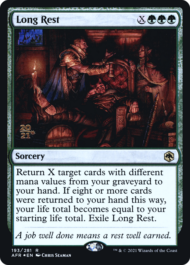 Long Rest (PRE-193) - Adventures in the Forgotten Realms Promos Foil