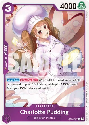Charlotte Pudding (OP08-067) (Reprint) [Premium Booster -The Best- Vol. 2]