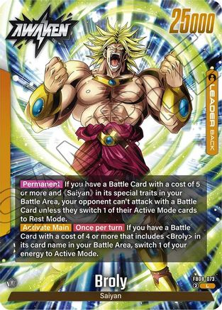 Broly - FB08-073 (FB08-073) - Saiyans Pride