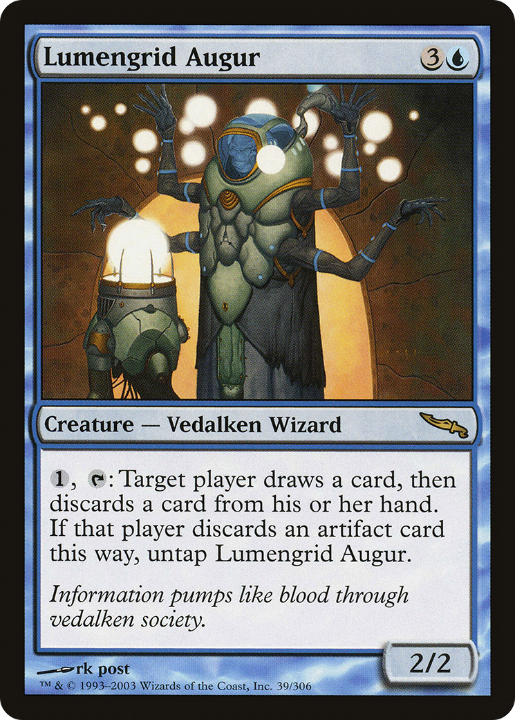 Lumengrid Augur (MRD-039) - Mirrodin