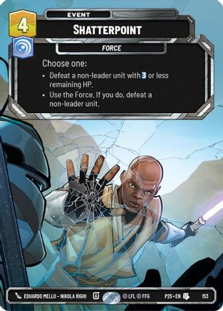 Shatterpoint (153) - Sector and Regional Promos Season 1