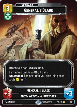 General's Blade (156) - Sector and Regional Promos Season 1