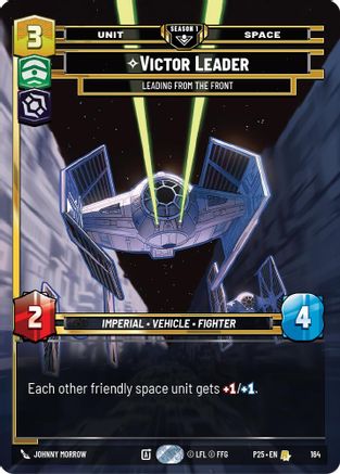 Victor Leader - Leading from the Front (164) (164) - Sector and Regional Promos Season 1 Foil