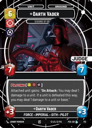 Darth Vader - Scourge of Squadrons (Judge) (172) - Judge Promos Foil