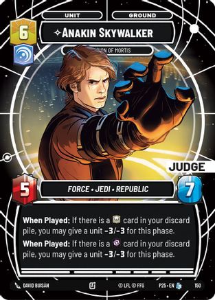 Anakin Skywalker - Champion of Mortis (Judge) (146) - Judge Promos Foil
