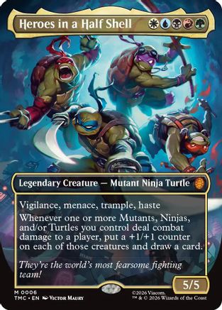 Heroes in a Half Shell (Borderless) [Teenage Mutant Ninja Turtles Commander]