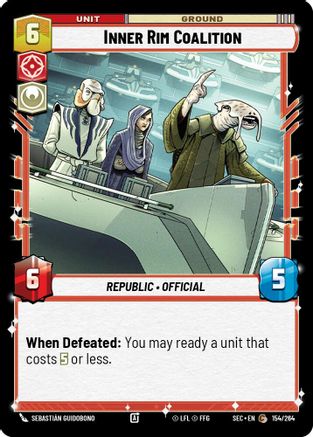 Inner Rim Coalition (154/264) - Secrets of Power