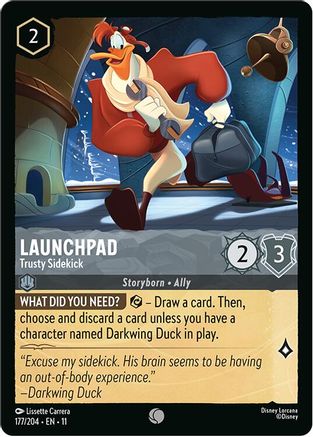 Launchpad - Trusty Sidekick (177/204) - Winterspell Cold Foil