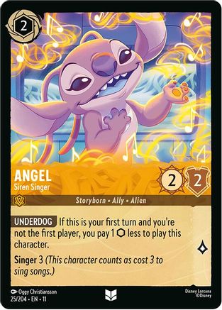 Angel - Siren Singer (25/204) - Winterspell