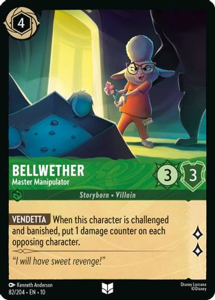 Bellwether - Master Manipulator (82/204) - Whispers in the Well Cold Foil