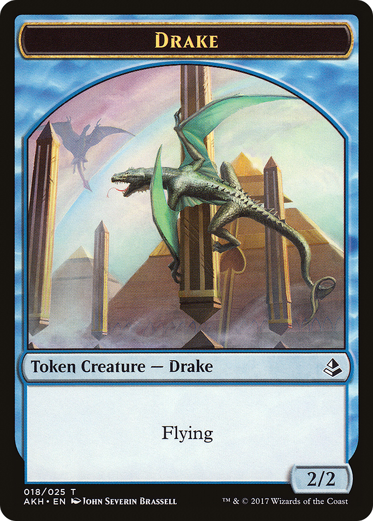 Drake Token (AKH-018) - Amonkhet Tokens Foil