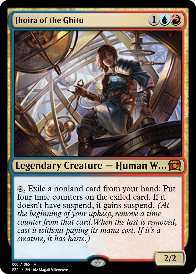 Jhoira of the Ghitu (PZ2-65847) - Treasure Chest Foil