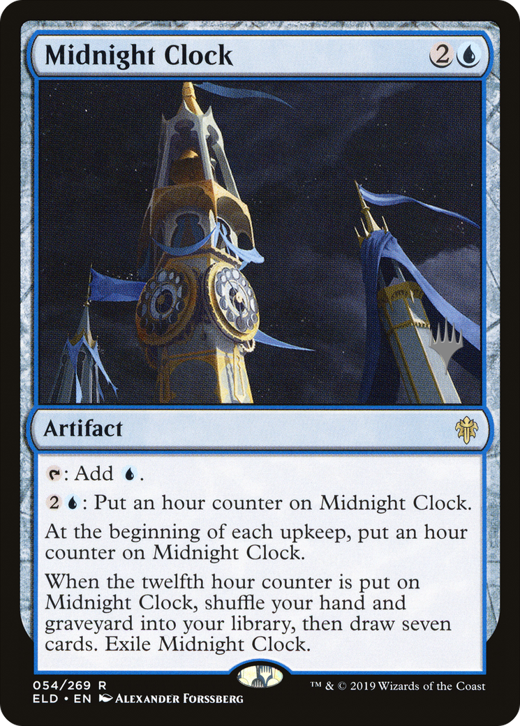 Midnight Clock (PPELD-054) - Throne of Eldraine Promos Foil