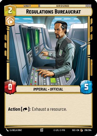 Regulations Bureaucrat (216/264) - Secrets of Power