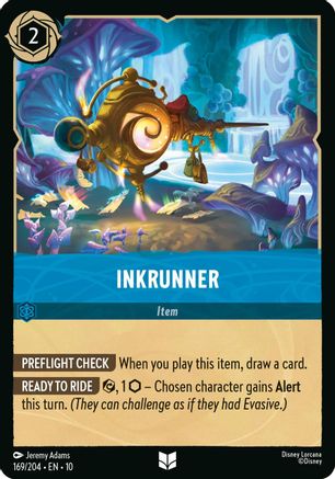 Inkrunner (169/204) - Whispers in the Well Cold Foil